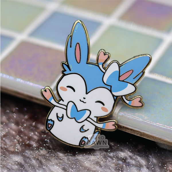 #700 Sylv Fox Balloon Enamel Pins