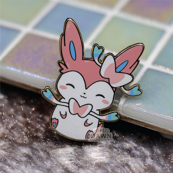 #700 Sylv Fox Balloon Enamel Pins