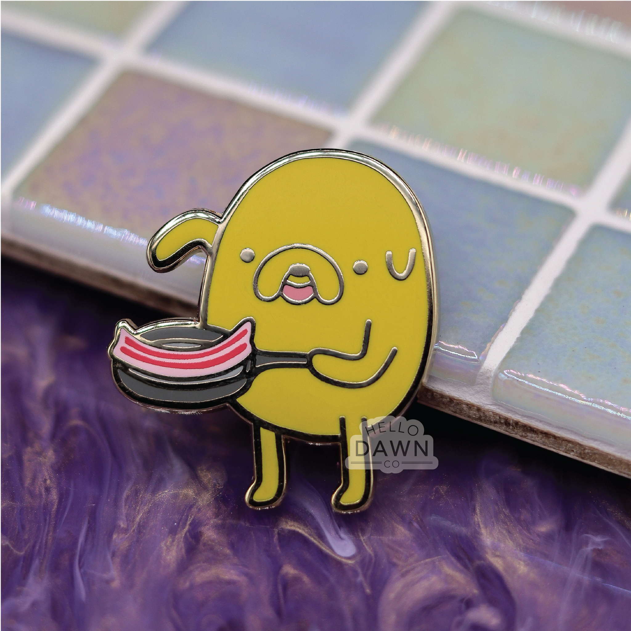 Bacon Pancakes Enamel Pins