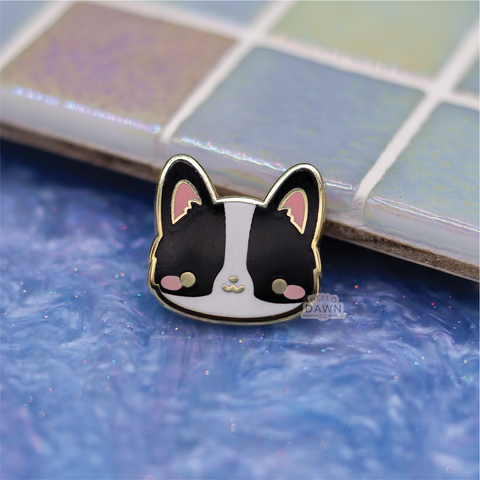 Boston Terrier Enamel Pins