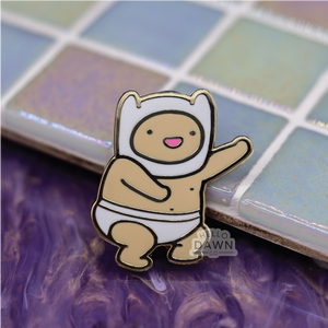 Buff Baby Enamel Pins