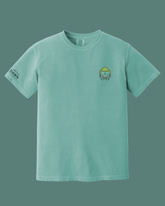 *Make-to-Order* #001 Leaf Frog Embroidered Shirt