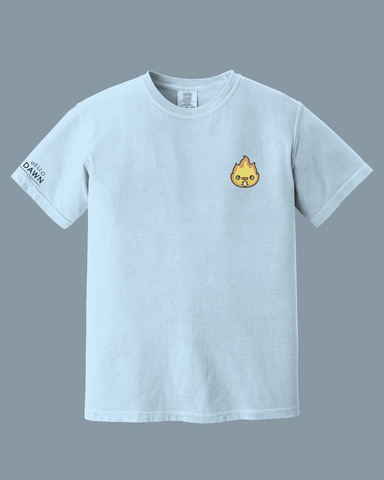 *Make-to-Order* Flame Egg Embroidered Shirt