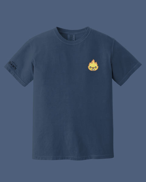 *Make-to-Order* Flame Egg Embroidered Shirt