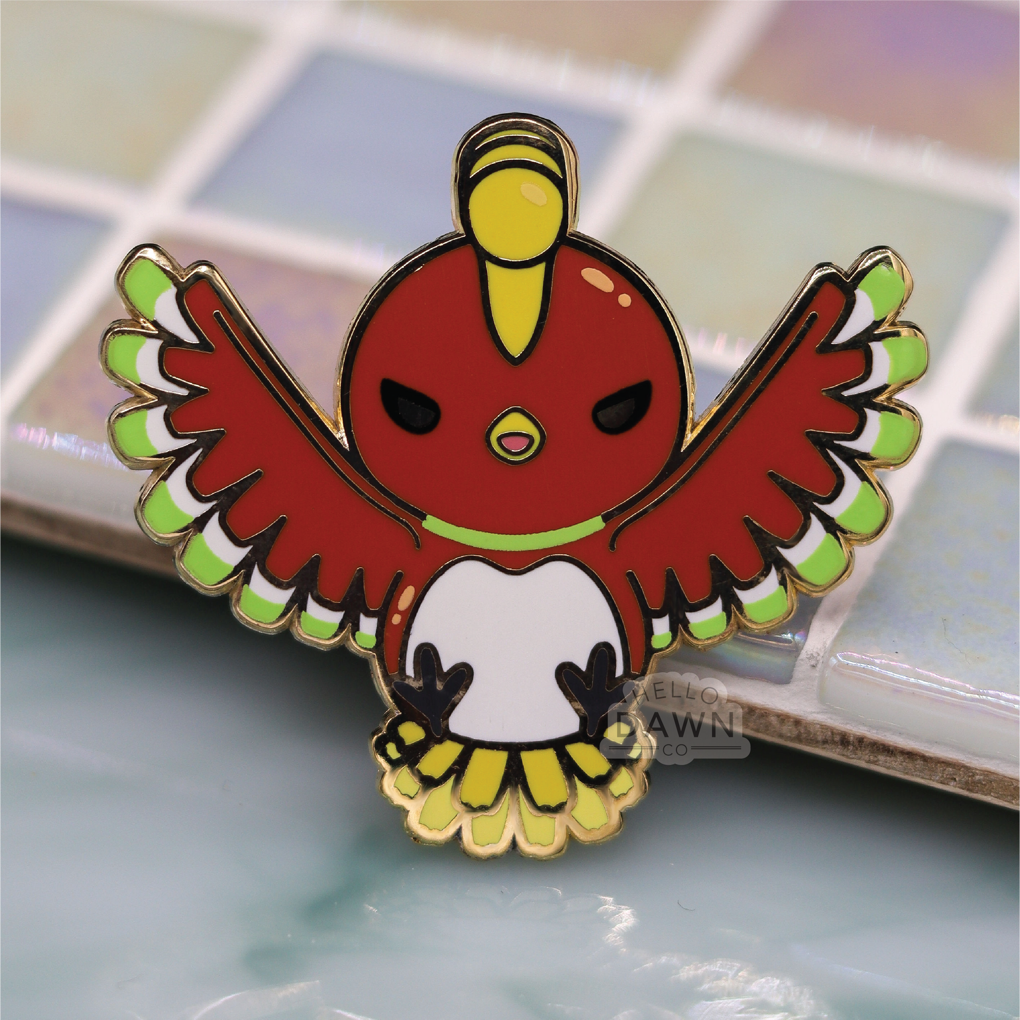 #250 Legendary Phoenix Balloon Enamel Pins