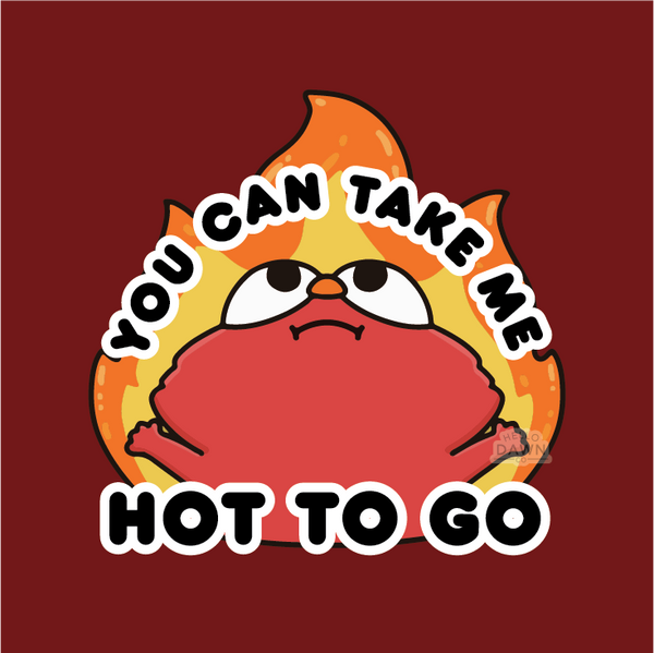 Elmo Hot To Go Matte Vinyl Waterproof Sticker