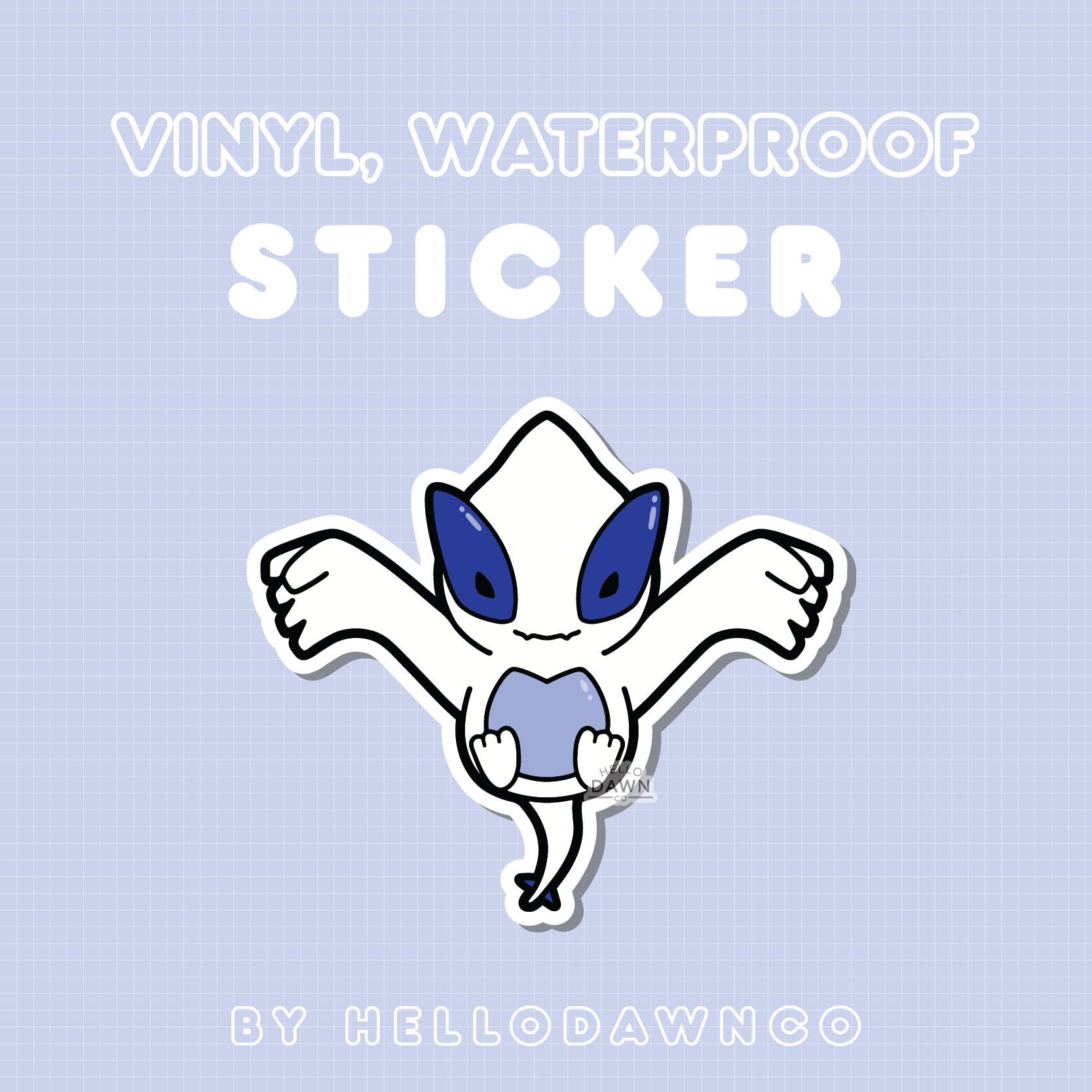 #249 Legendary Sea Guardian Vinyl Waterproof Sticker