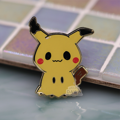 #778 Pika Mimic Balloon Enamel Pins