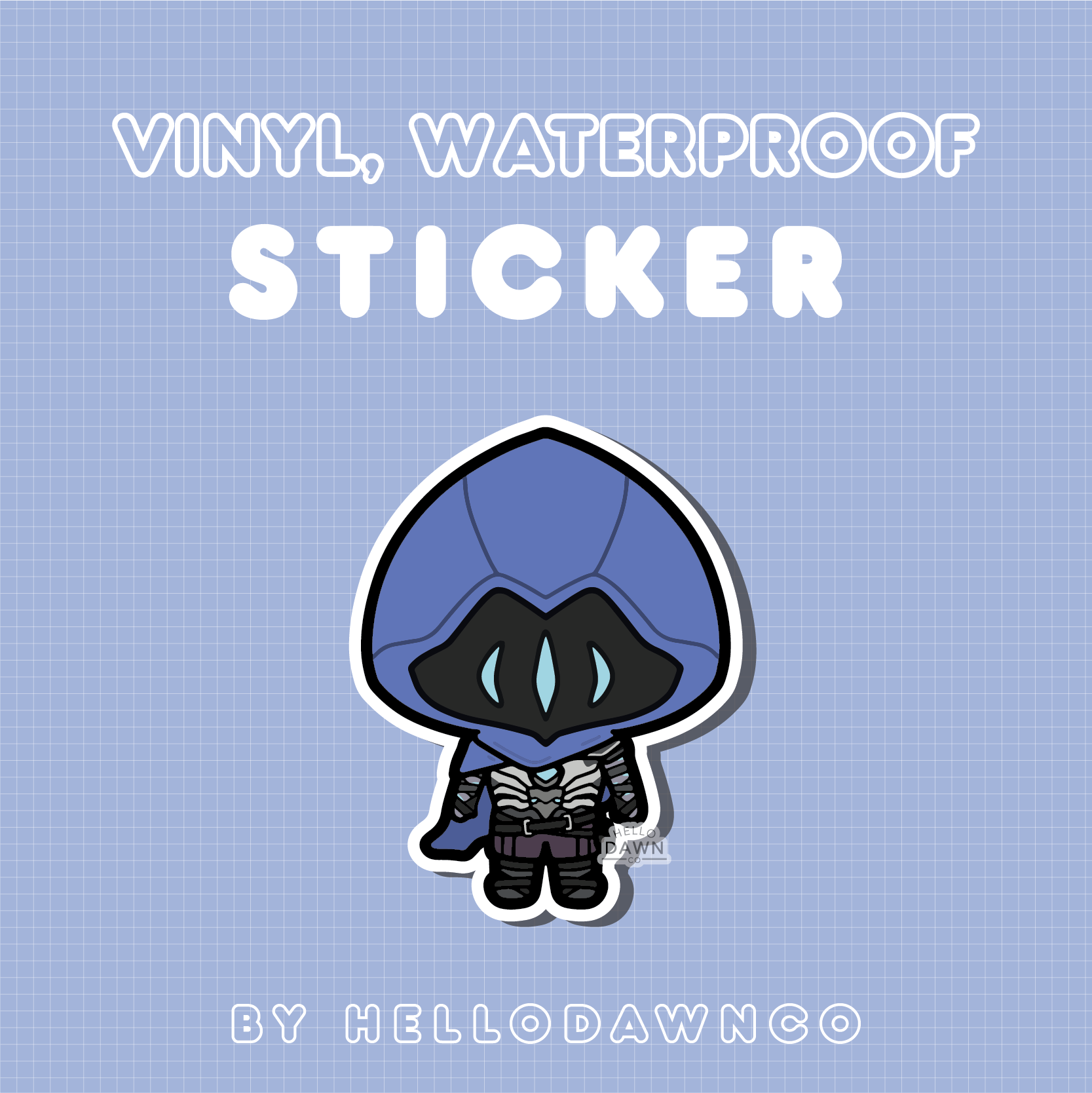Omen Cat Sticker Omen Vinyl Waterproof Stickers – Hellodawnco