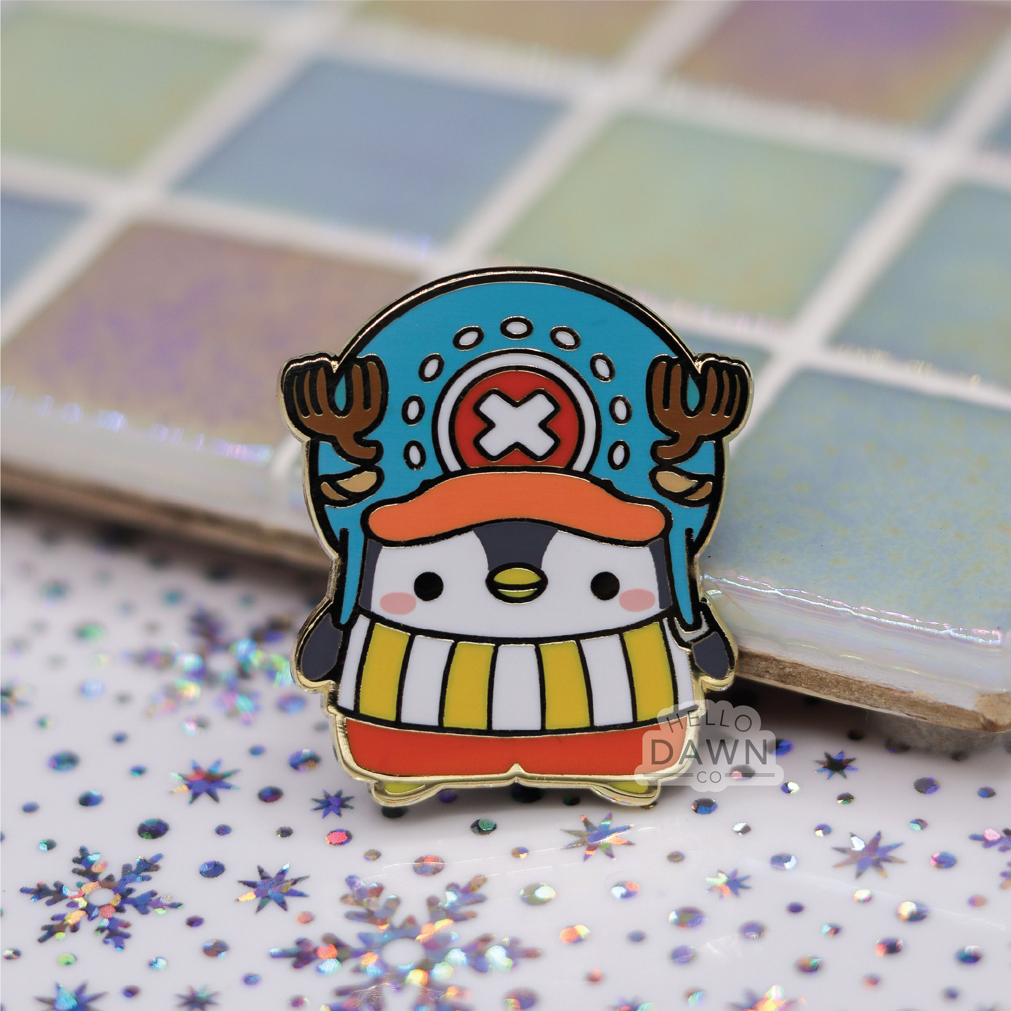 Post-Timeskip Straw Hat Doctor Enamel Pins
