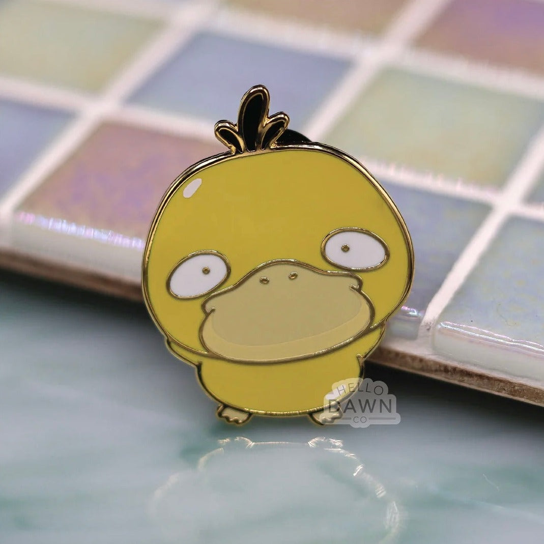 #054 Derpy Duck Balloon Enamel Pins