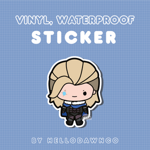 Sova Vinyl Waterproof Stickers