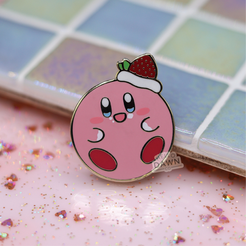 Strawberry Hat Poyo Pin