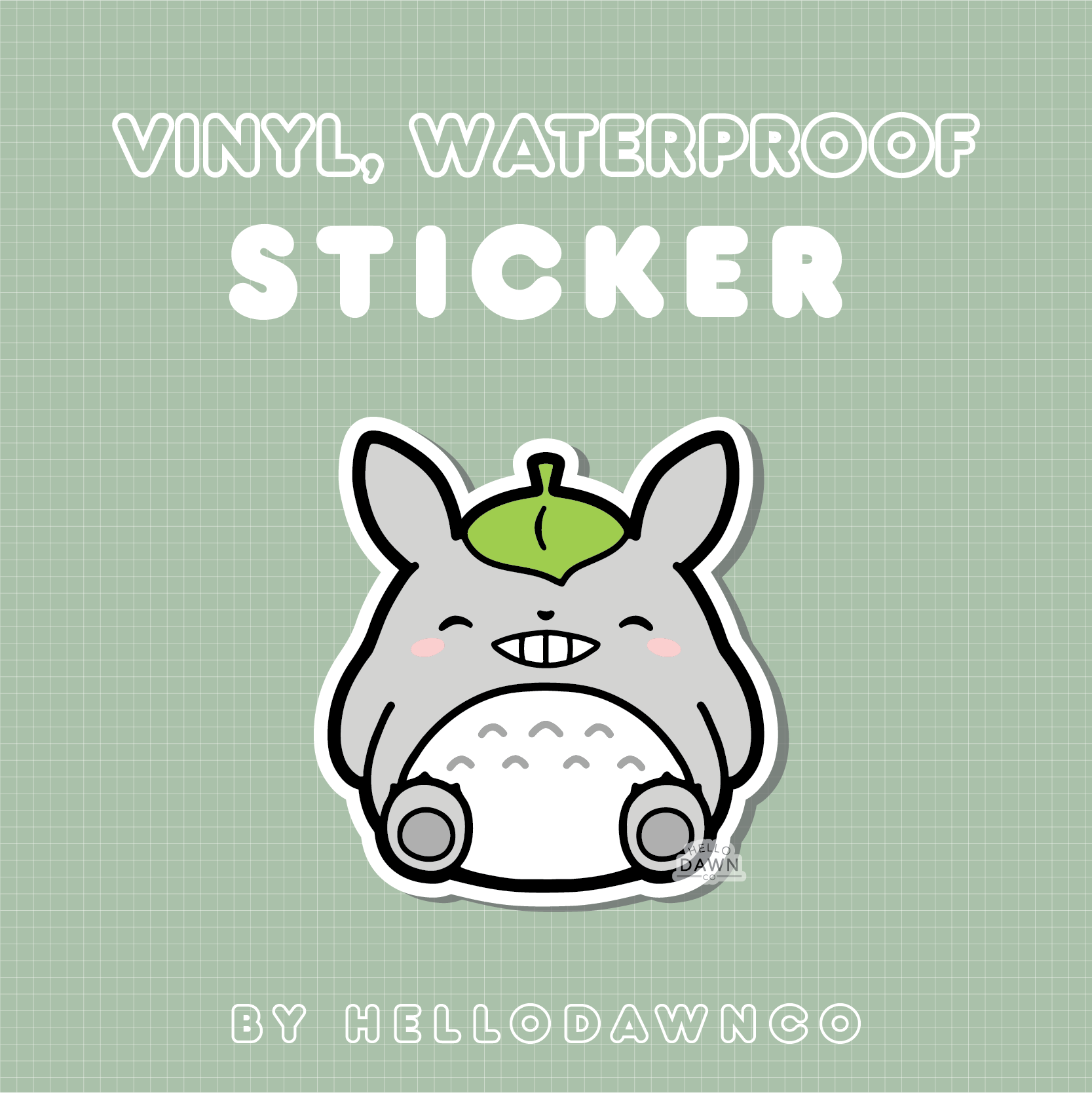 Forest Friend Vinyl Waterproof Sticker