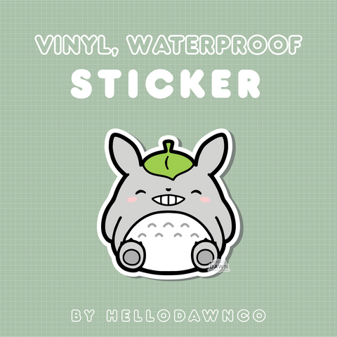 Forest Friend Vinyl Waterproof Sticker