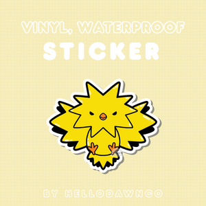 #145 Legendary Dos Vinyl Waterproof Sticker