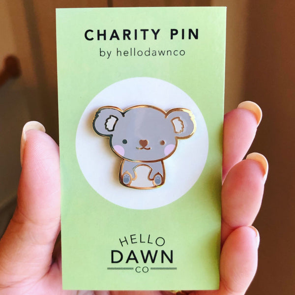 Koala Charity Pin