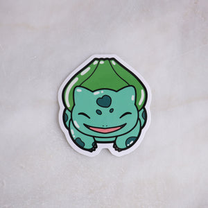 Leafy Frog Vinyl Waterproof Sticker